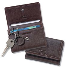 Card Holder with Key Chain